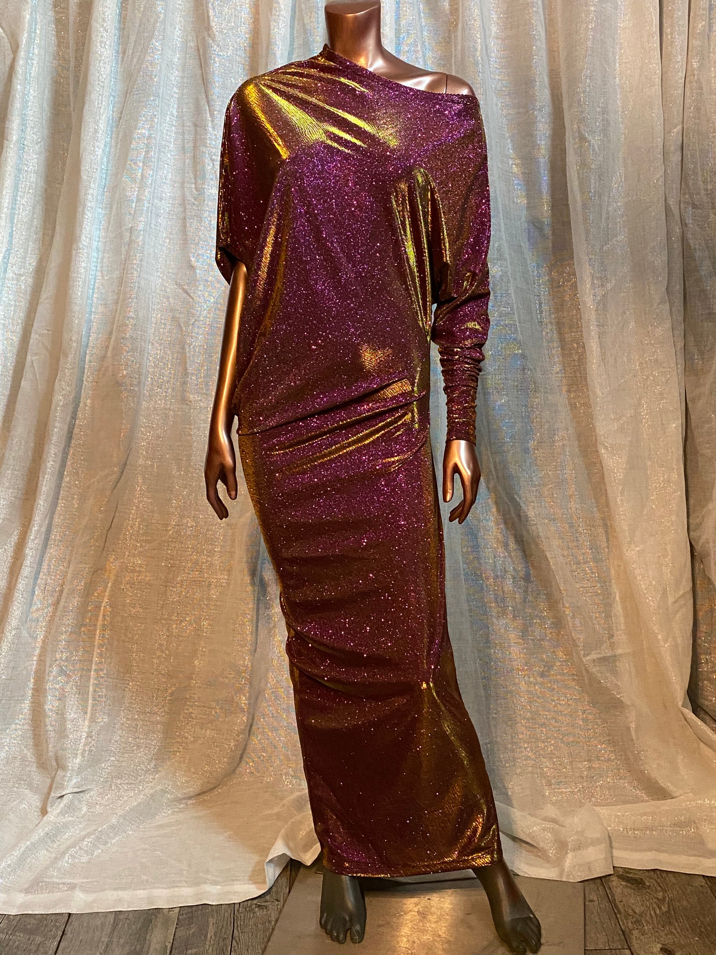 Glimmer Long Modular Dress